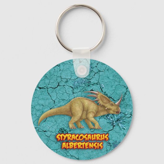 Styracosaurus Sleutelhanger (Voorkant)