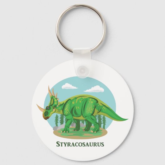 Styracosaurus Sleutelhanger (Voorkant)