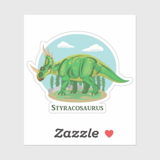 Styracosaurus Sticker (Vel)