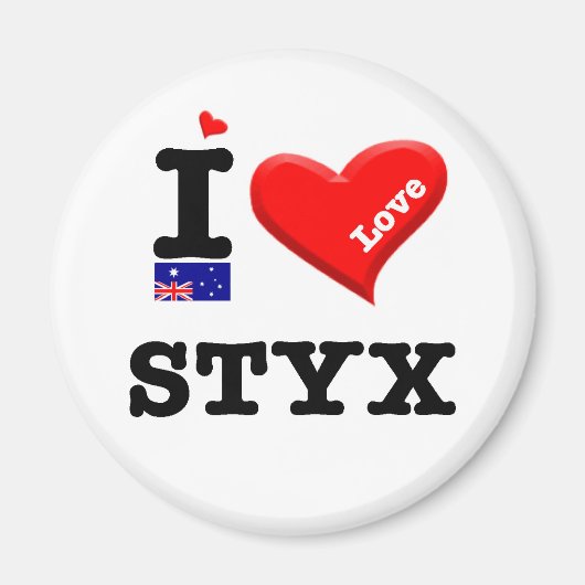 STYX - I Love Magneet (Voorkant)