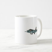 Su-25 Russisch Jet Vliegtuig Koffiemok (Voorkant rechts)