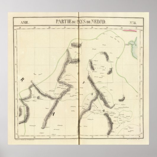 Suadia Arabia, Koeweit 78 Poster (Voorkant)