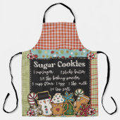 Suagr Cookie kerstbakkerij Apron Schort (Voorkant)