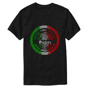 Suarez Achternaam mexico shirten met naam T-shirt