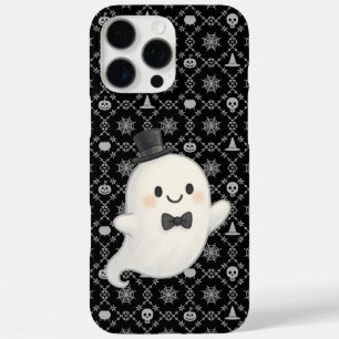 Suave cartoon spook Halloween iPhone 16 Pro Max Hoesje