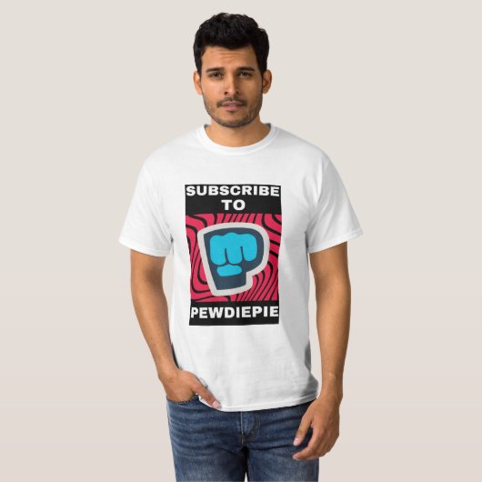 Sub2pewds T-shirt (Devant entier)