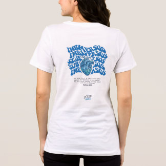 Sub Mer SOS Typografisch T-Shirt | Minimaal Abstra