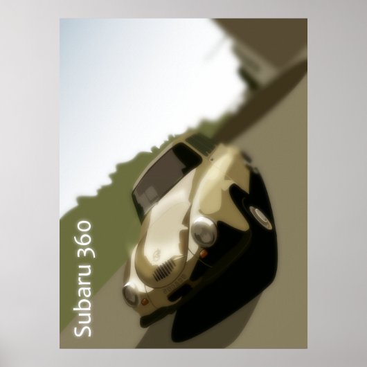 Subaru 360 poster (Voorkant)