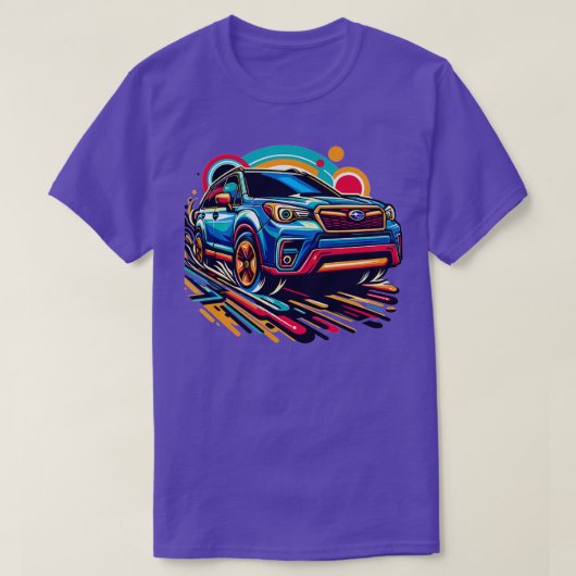 Subaru Forester 2 T-shirt (Design voorkant)