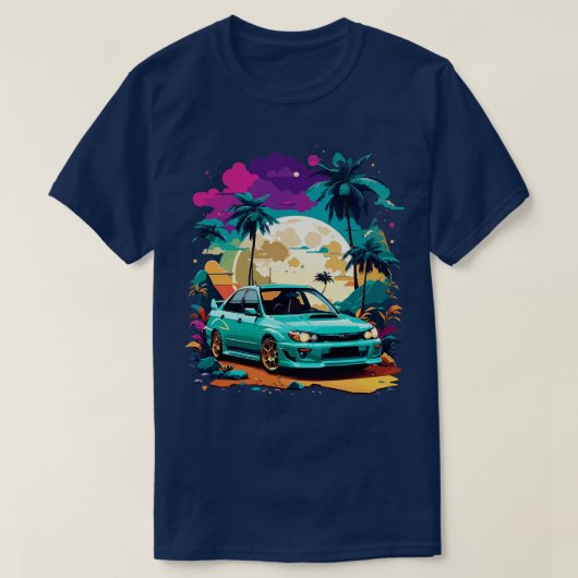 Subaru Impreza T-shirt (Design voorkant)