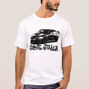 Subaru Impreza WRX Sti Vector Afbeelding T-shirt