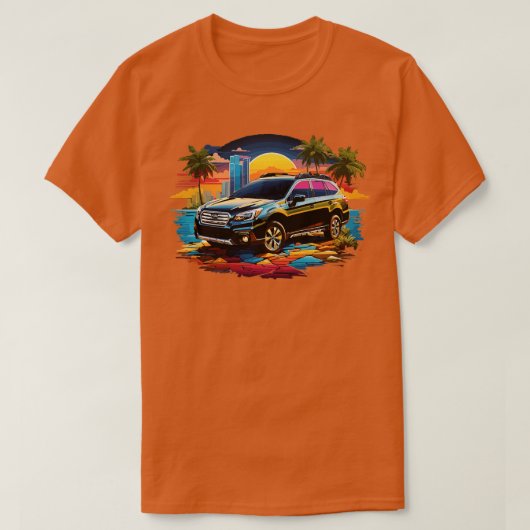 Subaru Outback T-shirt (Design voorkant)