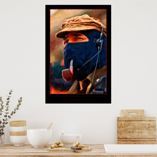 Subcomandante Marcos Poster (Keuken)