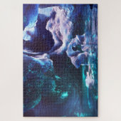 Subglaciale Jigzaag Puzzle Legpuzzel (Verticaal)