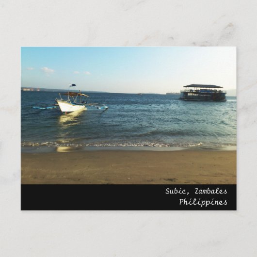 Subic, Zambales. Filipijnen! Briefkaart (Voorkant)