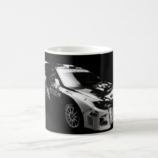 Subie Black en White Coffee Mok (Center)