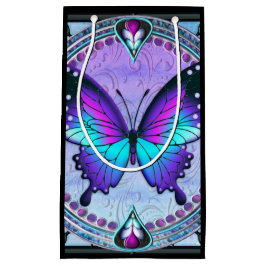 Sublimatie Vlinder met Achtergrond Klein Cadeauzakje