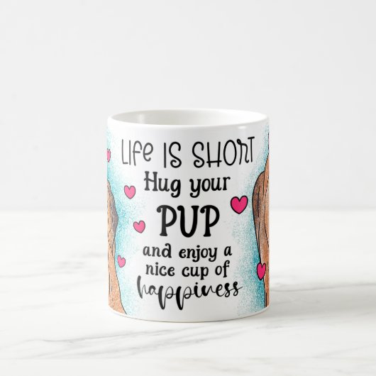 Sublimation de chien tasse (Centre)