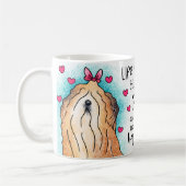 Sublimation de chien tasse (Gauche)
