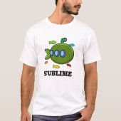 Sublime Funny Submarine Fruit Limoen Pun T-shirt (Voorkant)