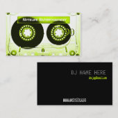 Sublime Limoen Mixtape Visitekaartje (Voorkant / Achterkant)