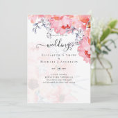 Sublime Pink Blossom WEDDING SUITE - BEGROTING (Staand voorkant)