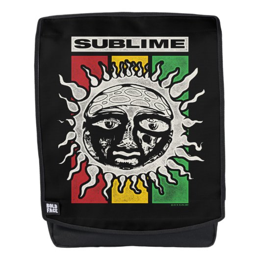 Sublime Rasta Sun rugzak Rugtassen (Voorkant)