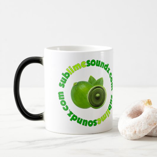 Sublime Soundz Circular Logo Mok (Met donut)