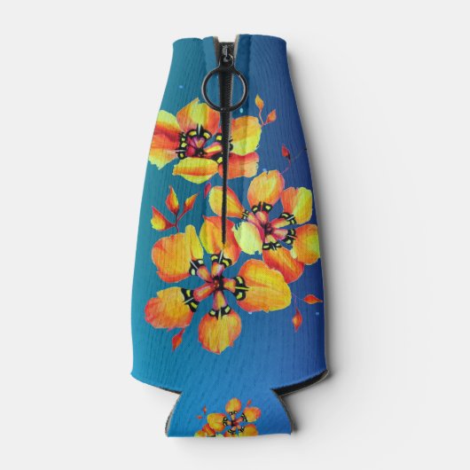 Sublime Waterverf Blijvend in Hot Flame Oranje Flesjeskoeler (Achterkant)