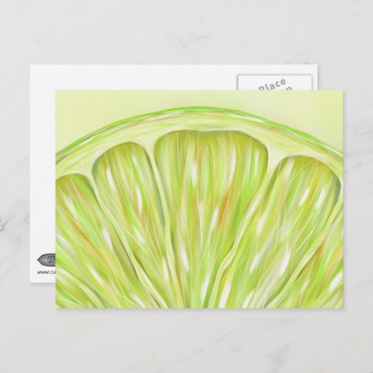 "Sublimez" la macro carte postale de tranche de (Devant / Derrière)