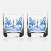 Submarine Whiskey Glasses Cadeauset Whisky Glas (Voorkant)