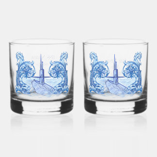 Submarine Whiskey Glasses Gift Set Whisky Glas