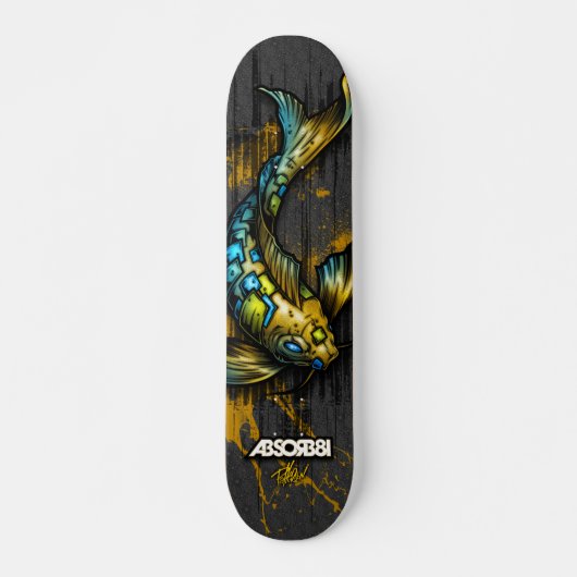 SUBMERGE/Koi Skateboard (Voorkant)