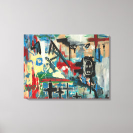 submission. canvas afdruk