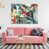 submission. canvas afdruk (Insitu (Woonkamer))