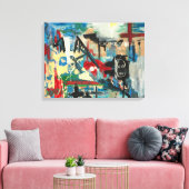 submission. canvas print (Insitu (Woonkamer))