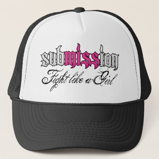subMISSion Trucker Hat Pet (Voorkant)