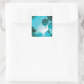 Subnautica - Aquatic Ballad Vierkante Sticker (Tas)