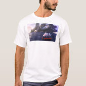 Subnautica Escape Pod Artwork Aurora Poster T-shirt (Voorkant)