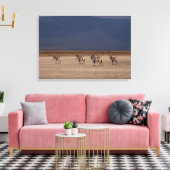 Subsidie Zebra 2 Canvas Afdruk (Insitu (Woonkamer))