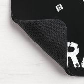 Subsidie — zwart en wit muismat (Hoek)