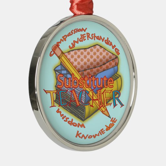 Substituer Enseignant de luxe ornement rond (Droite)