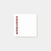 Substitute Teacher Post-it® Notes (Voorkant)