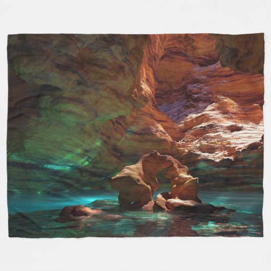 Subterrane Fleece Blanket (Voorkant (Horizontaal))