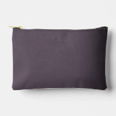 Subtiel drievoudig monogram op gevlekte stoffige p etui