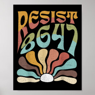 Subtiel verzet 8647 Trump verzet zich tegen Trump- Poster