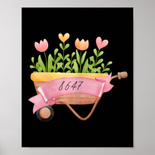 Subtiele anti-Trump 8647 Spring Garden mooi Poster