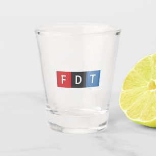 Subtiele anti-Trump FDT anti-Maga Democraten Shot Glas