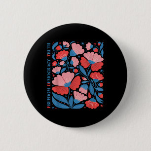 Subtiele Anti-Trump Verzet Is Patriotistisch 4de J Ronde Button 5,7 Cm