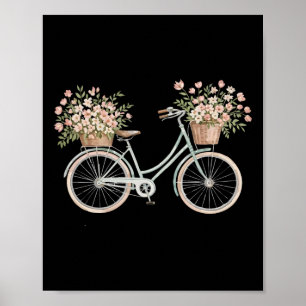 Subtiele Bloemen Anti Trump Shirt Bloemen Dre Poster